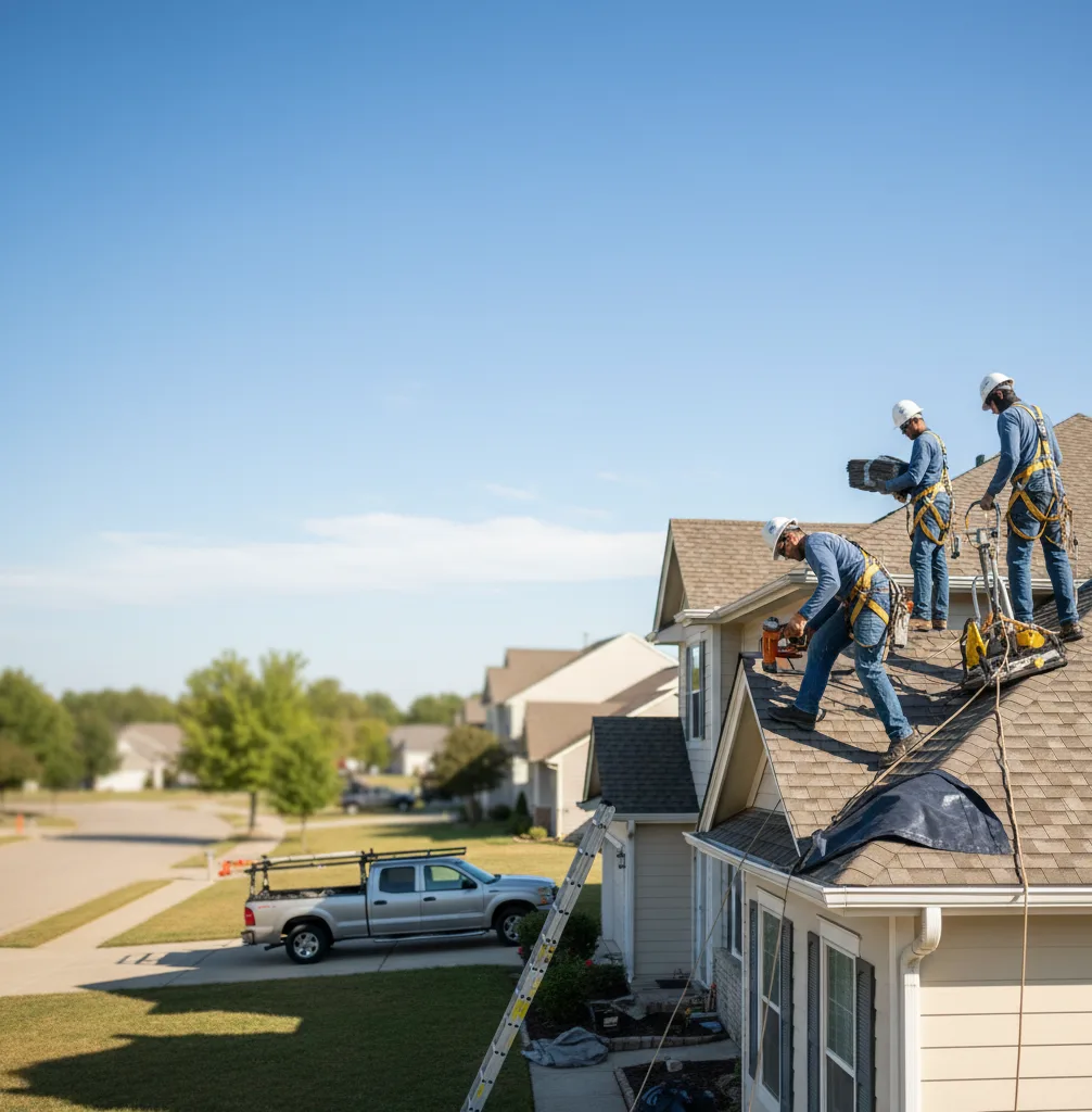 Roof Repair in Violet